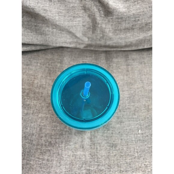 Starbucks Tumbler Teal Turquoise Diamond Design 24 Ounce Cold Cup 2015 - Picture 5 of 7